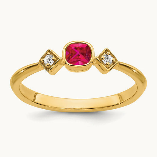Ruby and Diamond Ring — photo set