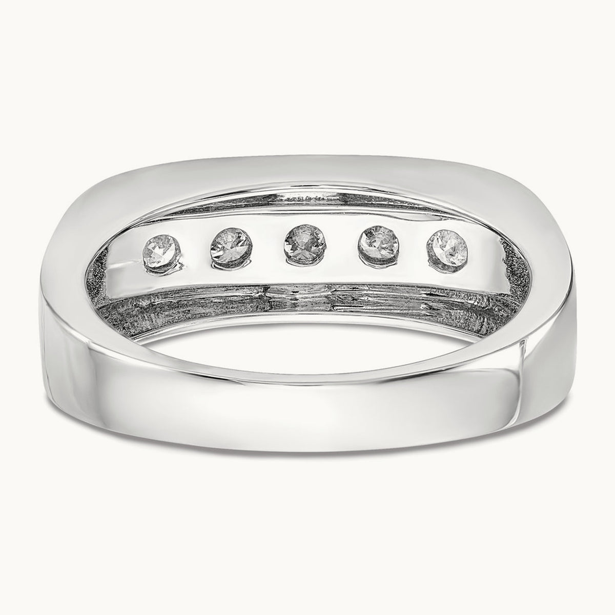 Men's Band, 0.75 ct tw Lab-Grown Diamond — photo set