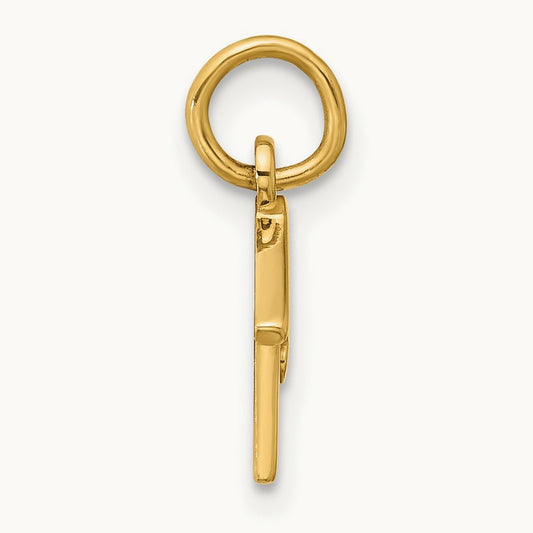 Dog House Charm, 14K Yellow Gold
