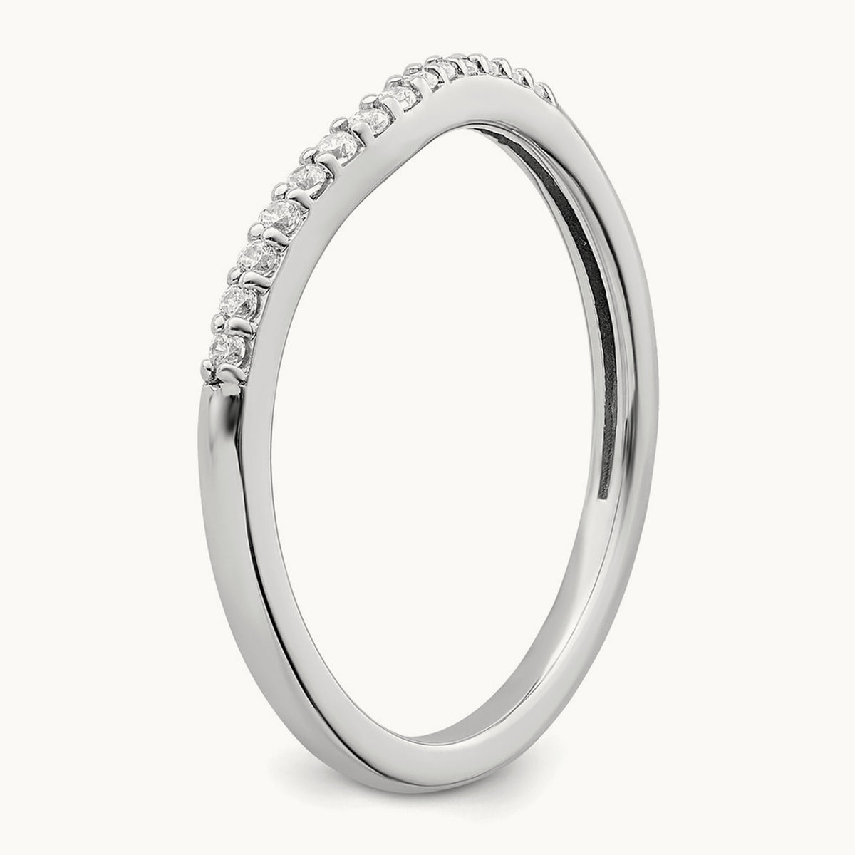 Wedding Band, 0.10 ct tw Lab-Grown Diamond