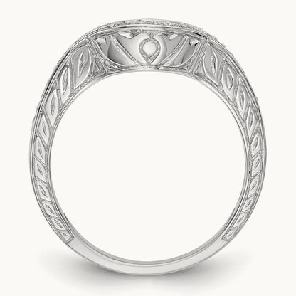 Diamond Band, 14K White Gold
