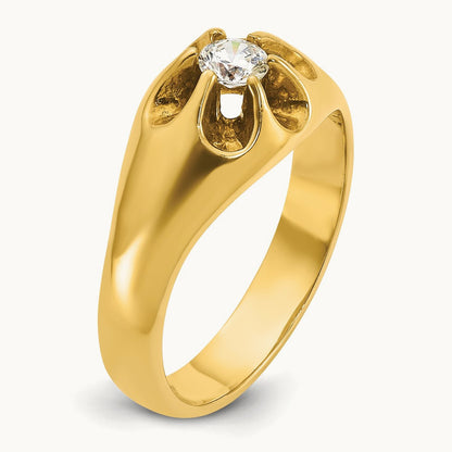 IBGoodman Men's Diamond Complete Ring, 14K