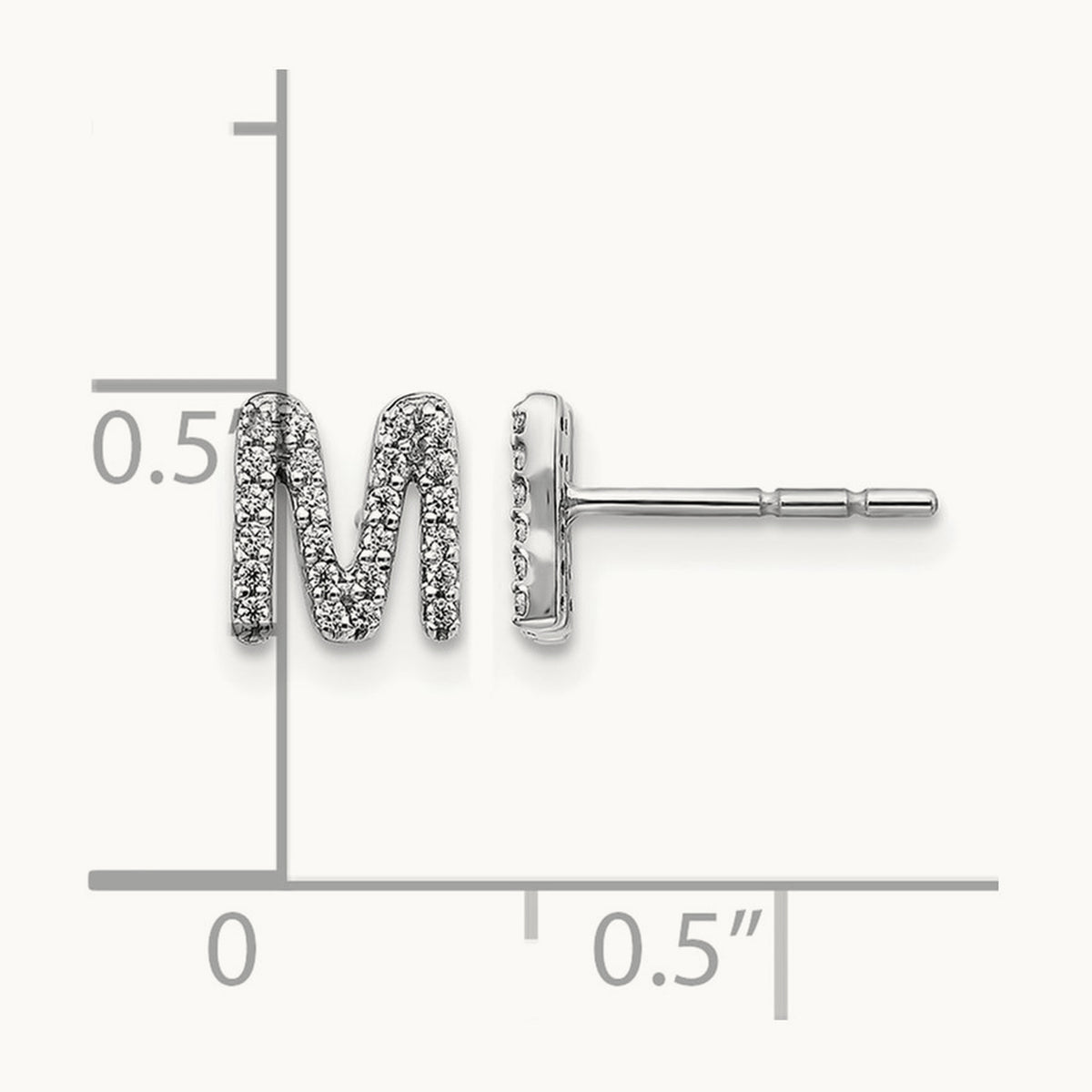 Diamond Earrings — 7mm, M