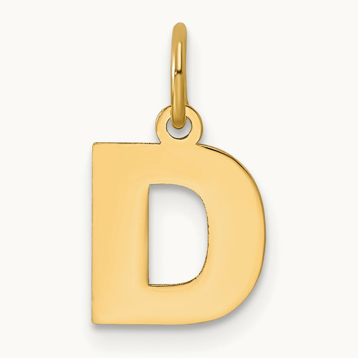 Initial Pendant — D