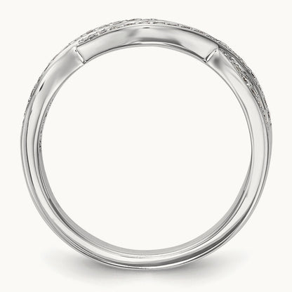 Diamond Band, 14K White Gold