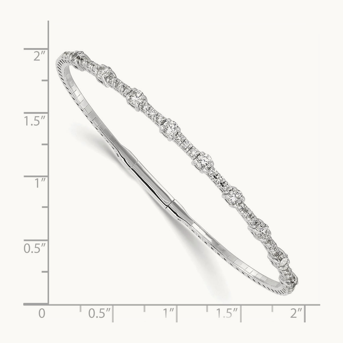 Bangle, 1.25 ct tw Lab-Grown Diamond