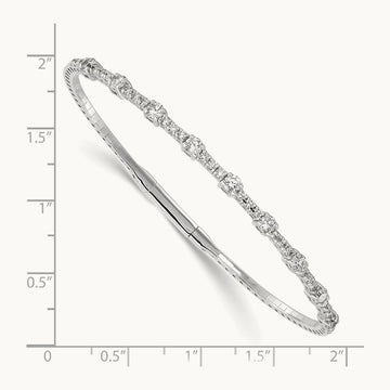Bangle, 1.25 ct tw Lab-Grown Diamond