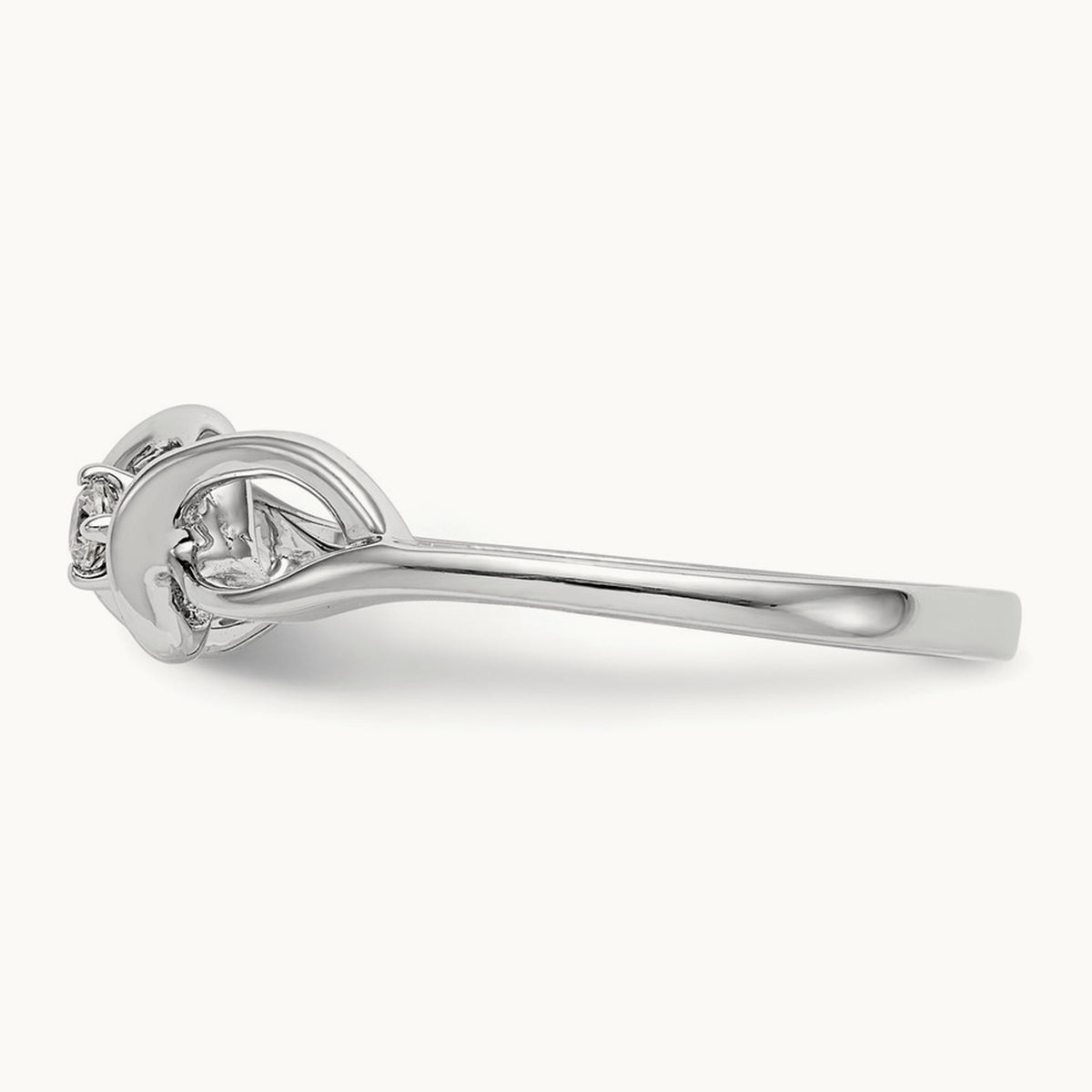 First Promise Complete Diamond Promise/Engagement Ring, 14K White Gold