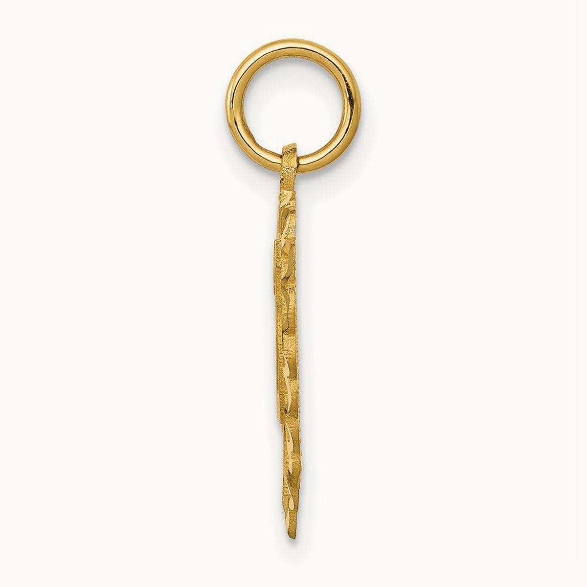 25 in a Heart Charm, 14K