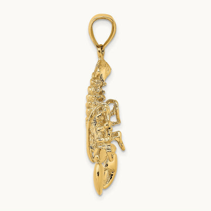Moveable Lobster Charm — photo set