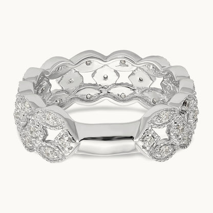 Link Band, 0.50 ct tw Lab-Grown Diamond