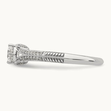 Semi-Mount Engagement Ring, 0.10 ct tw