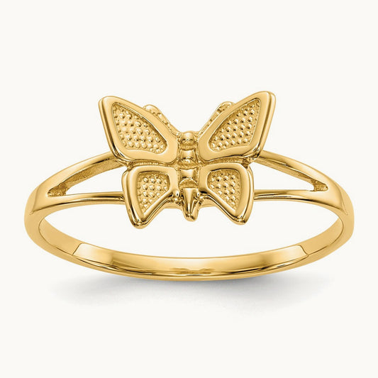Children's Butterfly Ring, 14K