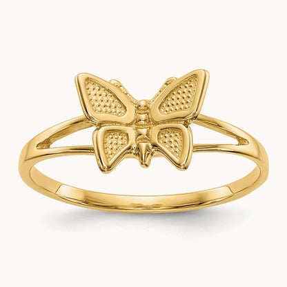 Children's Butterfly Ring, 14K