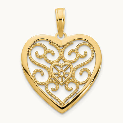 Fancy Heart Pendant — photo set