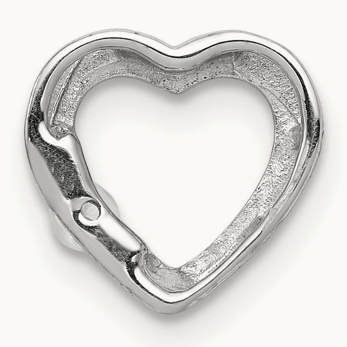 1/20ct. Diamond Heart Chain Slide — photo set