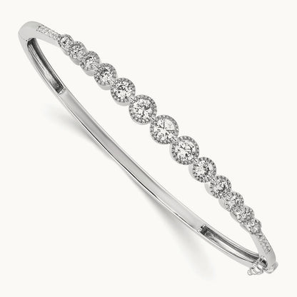 Bangle Bracelet, 1.50 ct tw Lab-Grown Diamond