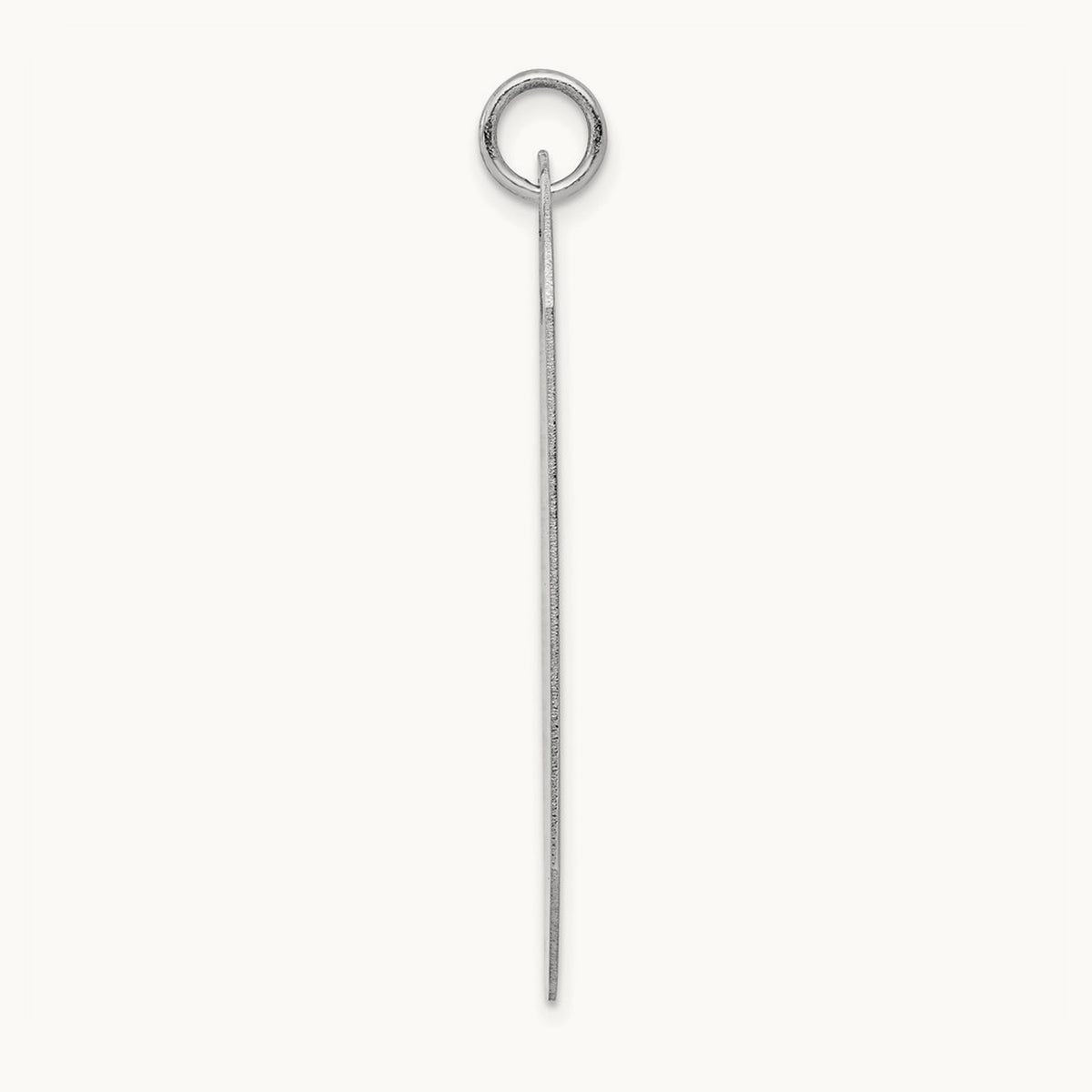 Plain .018 Gauge Engravable Dog Tag with Notch Disc — 40.8mm