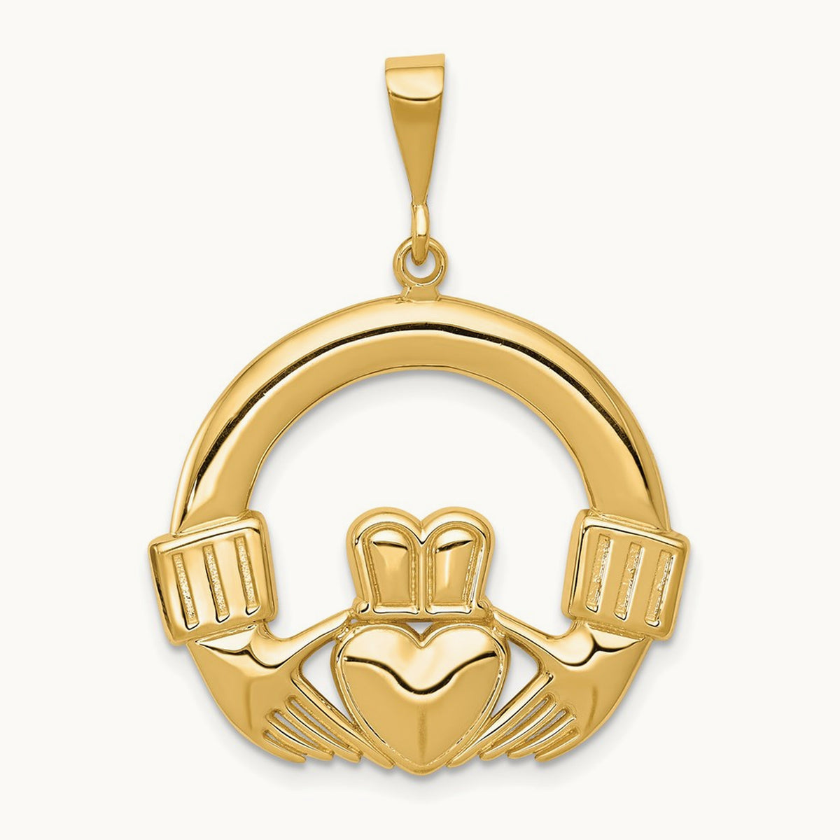 Claddagh Pendant, 14K