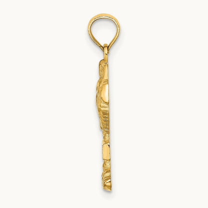 SANIBEL Palm Tree Charm, 14K