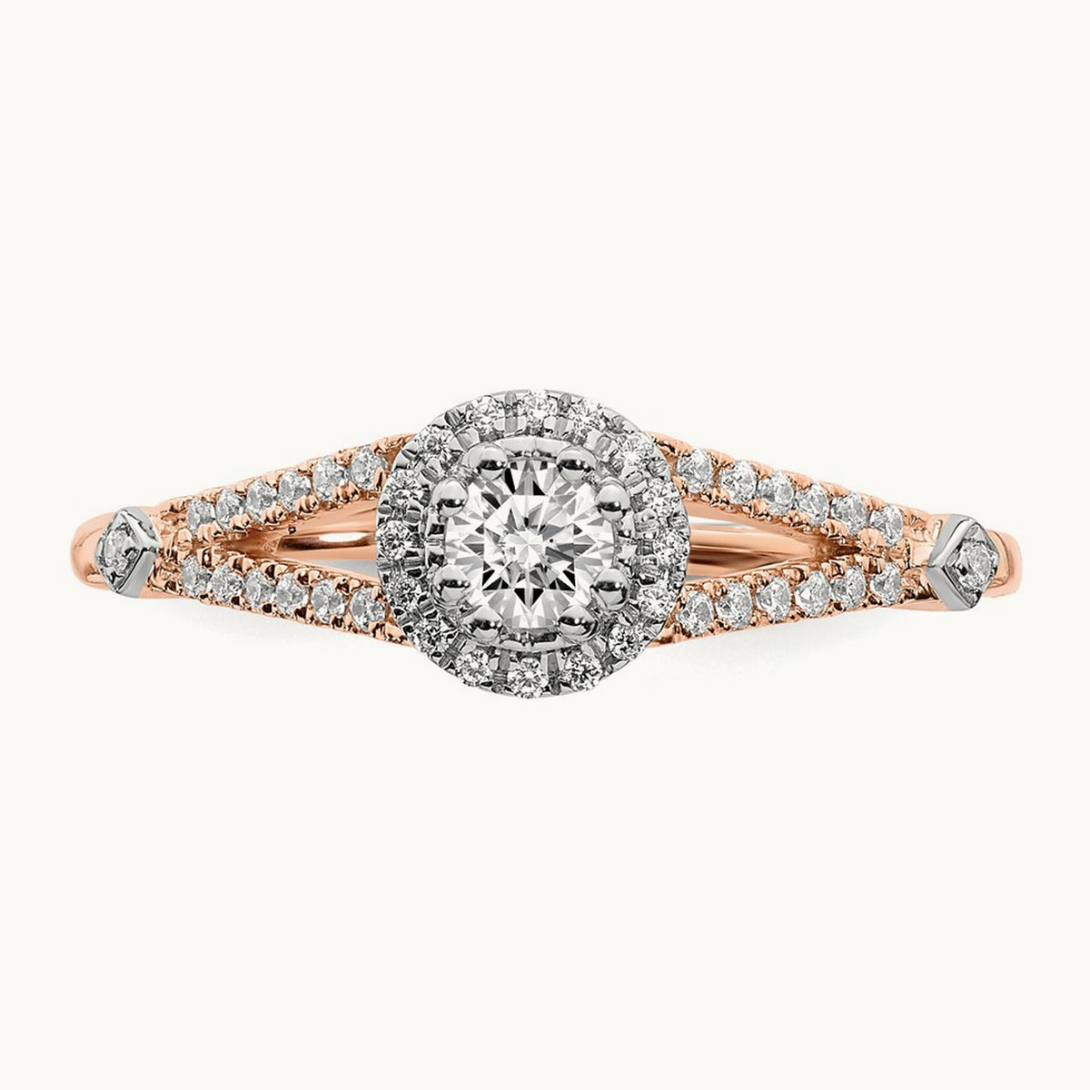 Diamond Complete Engagement Ring — photo set
