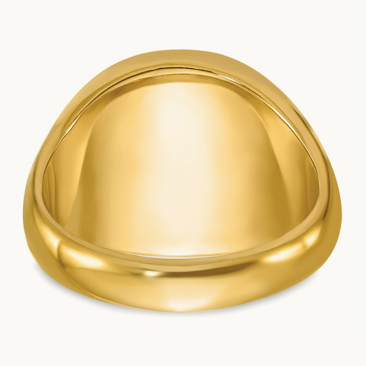IBGoodman Men's Grooved w/ Cr. Sapphire Blue Lodge Masonic Ring, 14K