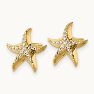w/ Starfish Post Earrings — photo set