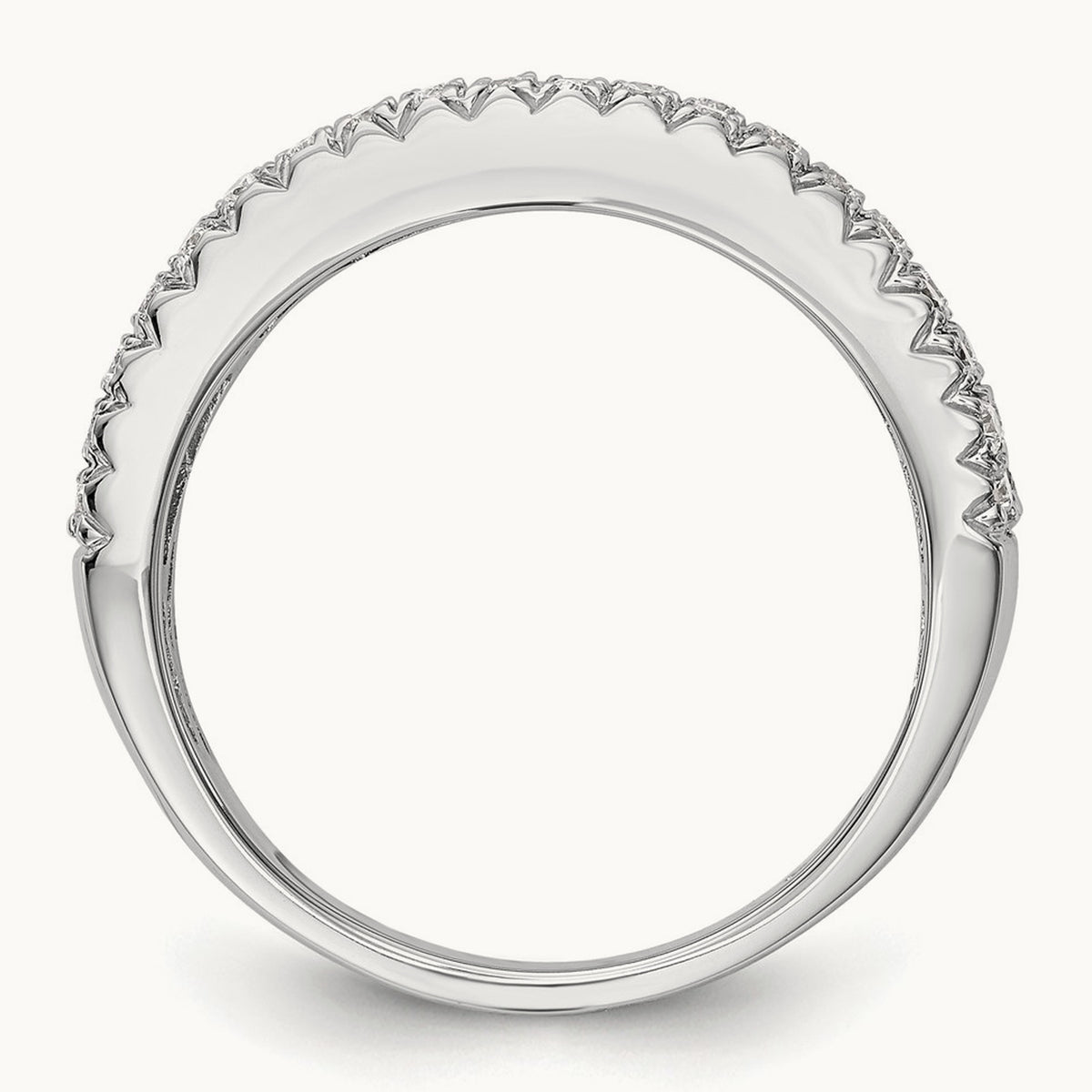 Diamond Band, 14K White Gold