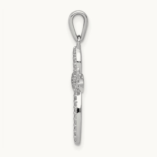 1/5ct. Diamond Cross Pendant — photo set