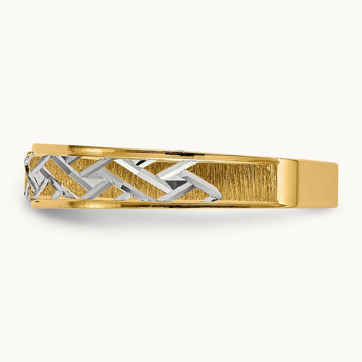 AA Quality Trio Ladies Complete Wedding Band, 14K