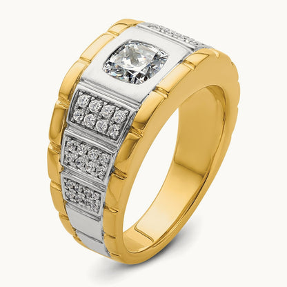Men's Ring, 1.50 ct tw Lab-Grown Diamond