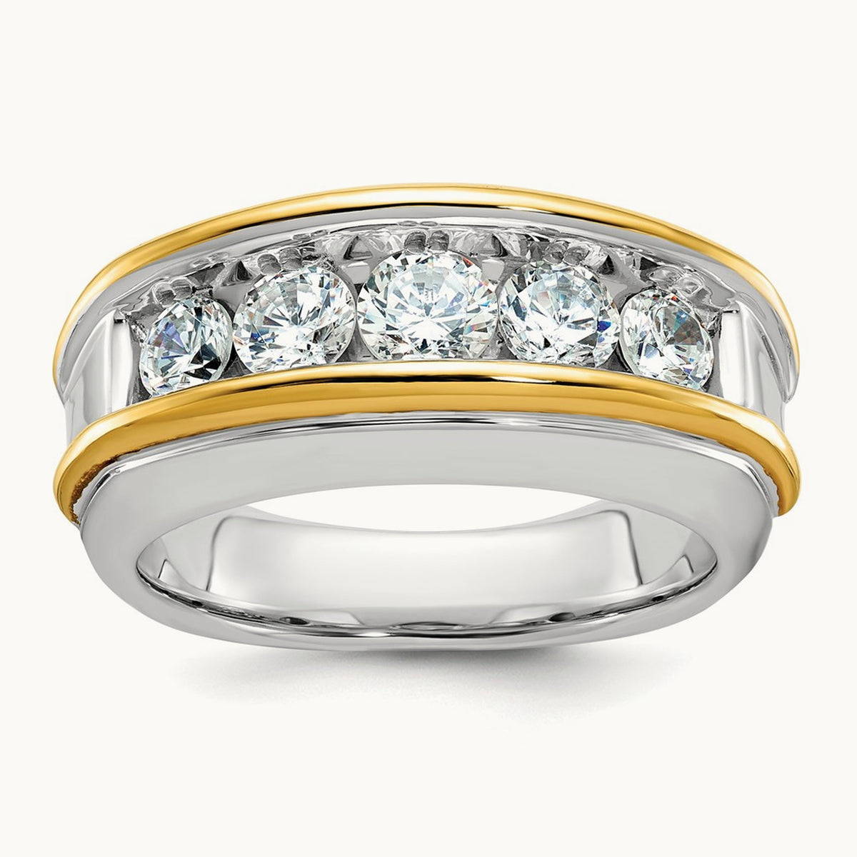 Men's Ring, 1.50 ct tw Lab-Grown Diamond