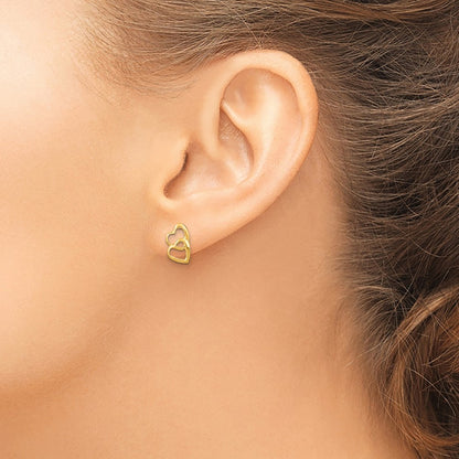 Madi K Hearts Post Earrings — photo set