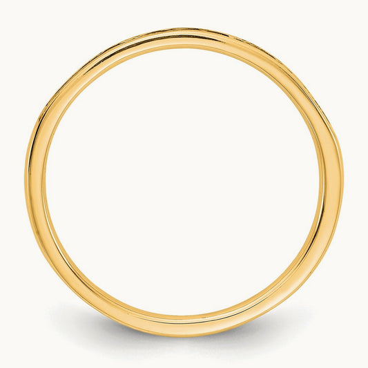 Diamond Ring, 14K Yellow Gold