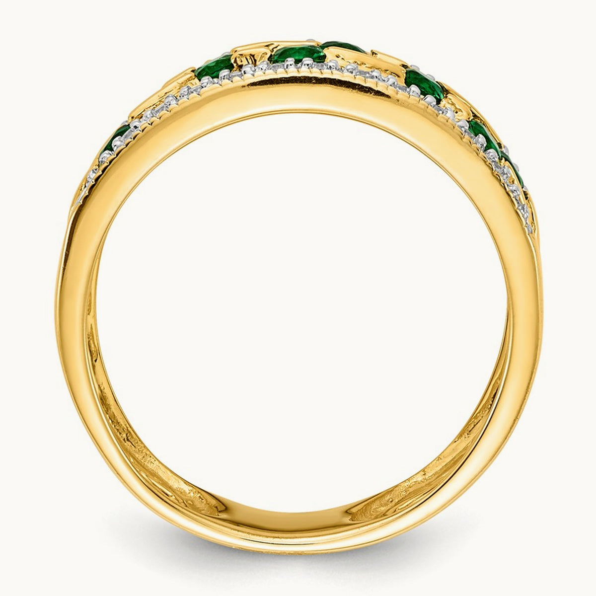Emerald and Diamond Ring — photo set