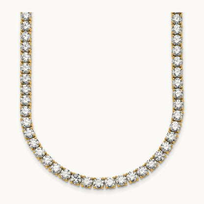 Straight Tennis Necklace, 27 1/4-36 ct Lab-Grown Diamond