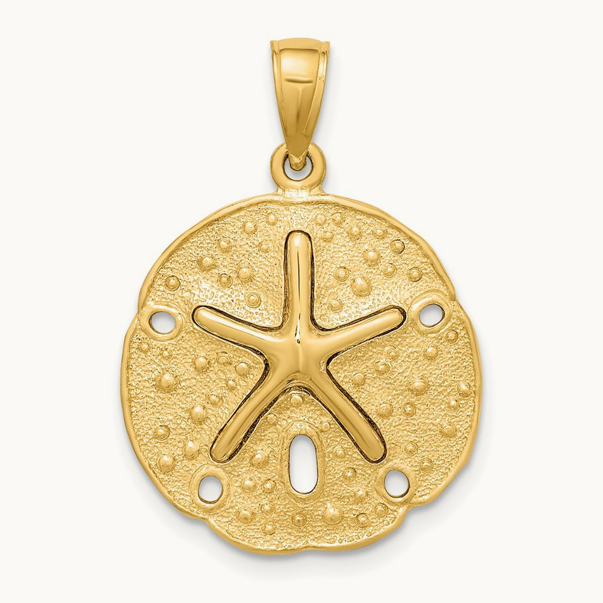 Starfish on Sand Dollar Charm — photo set