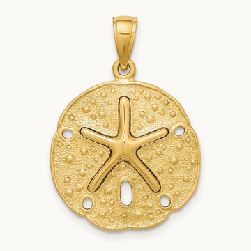 Starfish on Sand Dollar Charm — photo set