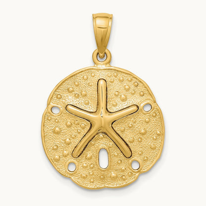 Starfish on Sand Dollar Charm — photo set