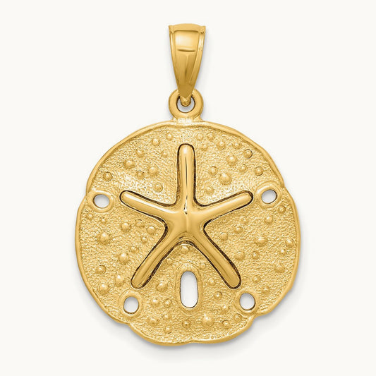 Starfish on Sand Dollar Charm — photo set