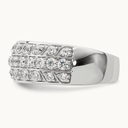 Complete Diamond Band, 14K White Gold