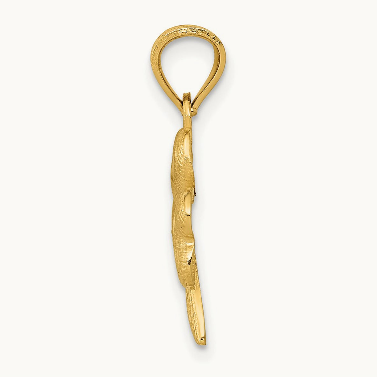 Shamrock Charm, 14K