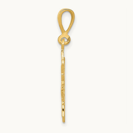 Sun Charm, 14K