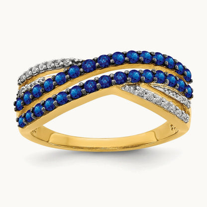 Sapphire and Diamond Ring — photo set