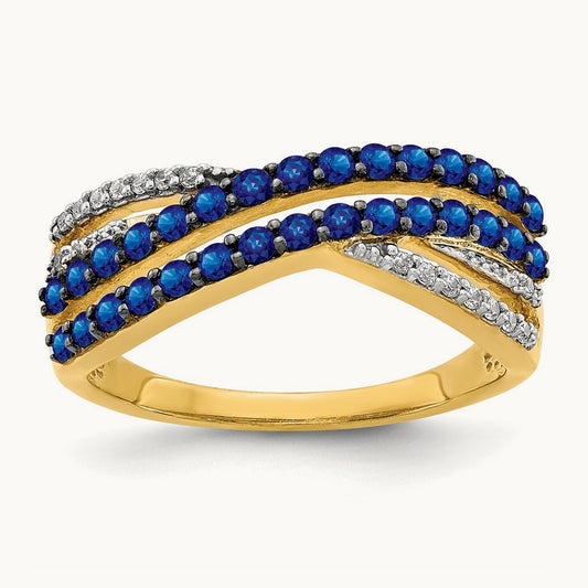 Sapphire and Diamond Ring — photo set