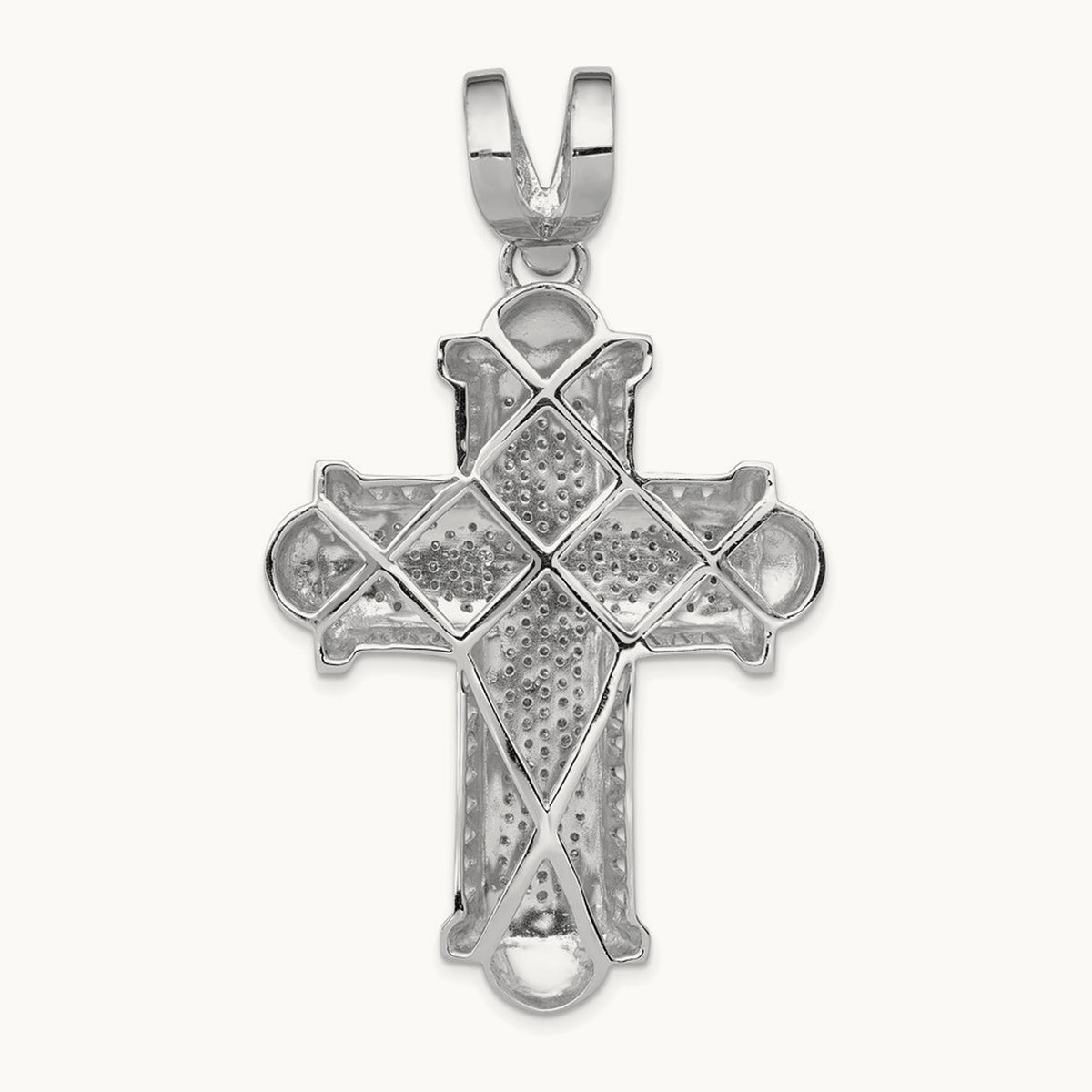 7/8ct. Diamond Cross Pendant — photo set