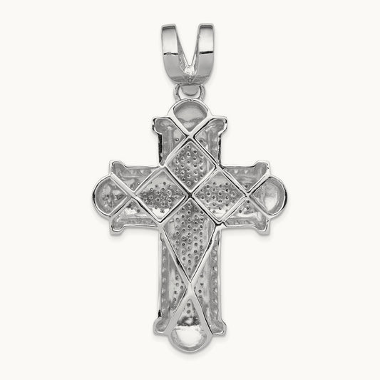 7/8ct. Diamond Cross Pendant — photo set