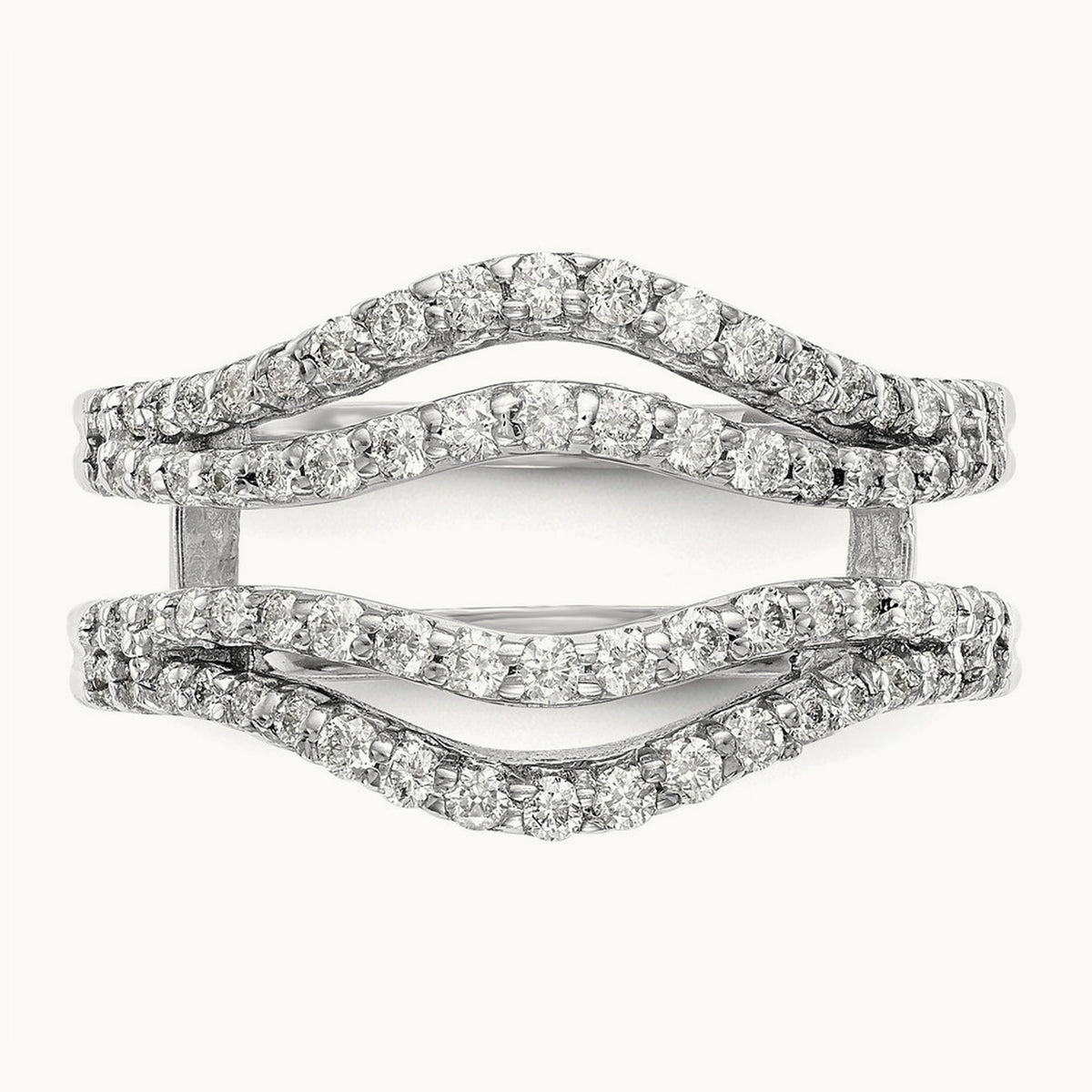 Diamond Guard, 14K White Gold