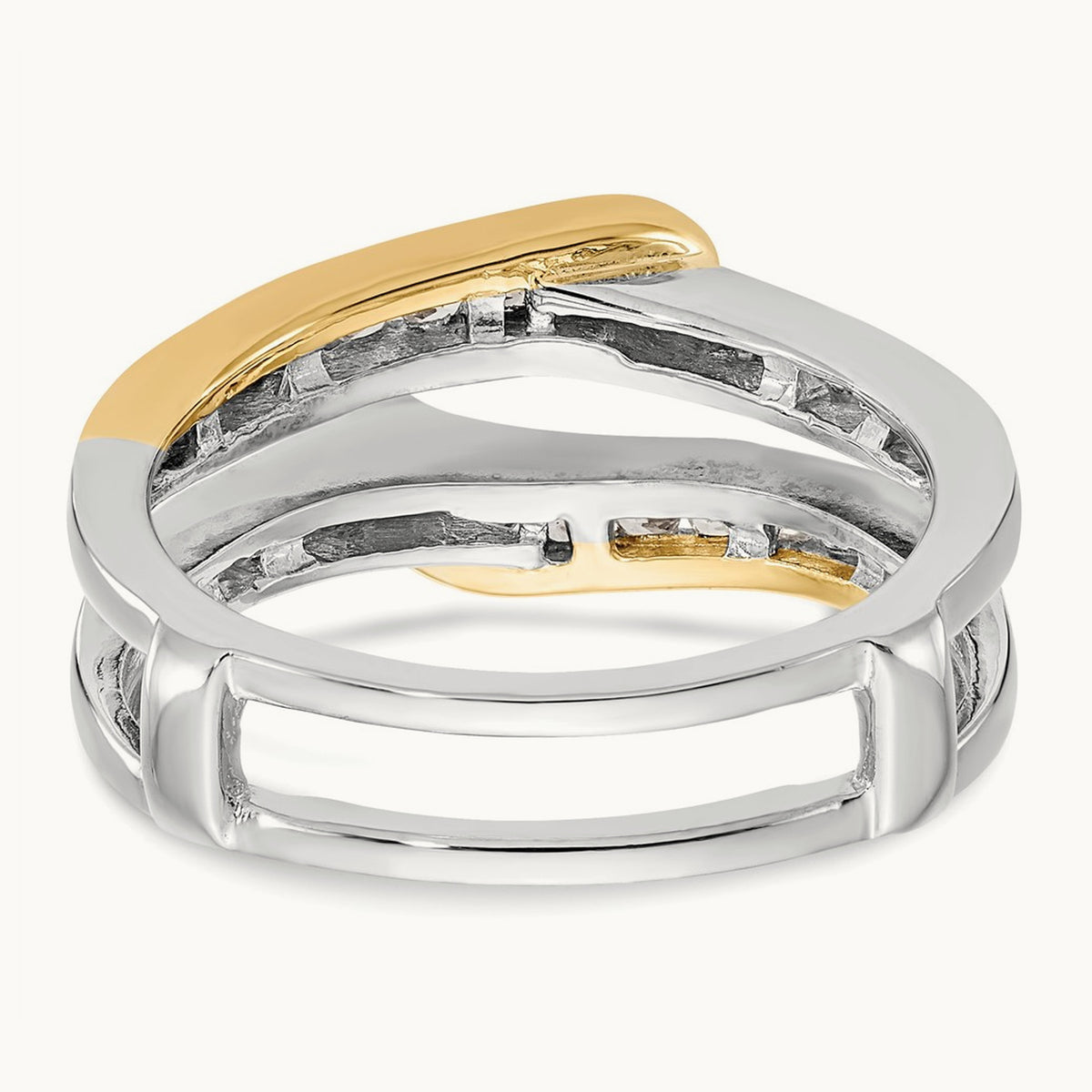 Diamond Guard, 14K Two-tone