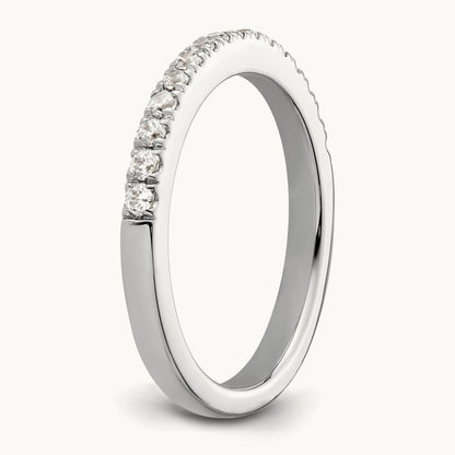 Diamond Band, 14K White Gold